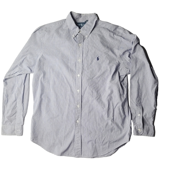 Ralph Lauren Classic Fit Cotton Shirt Large - Picture 1 of 4